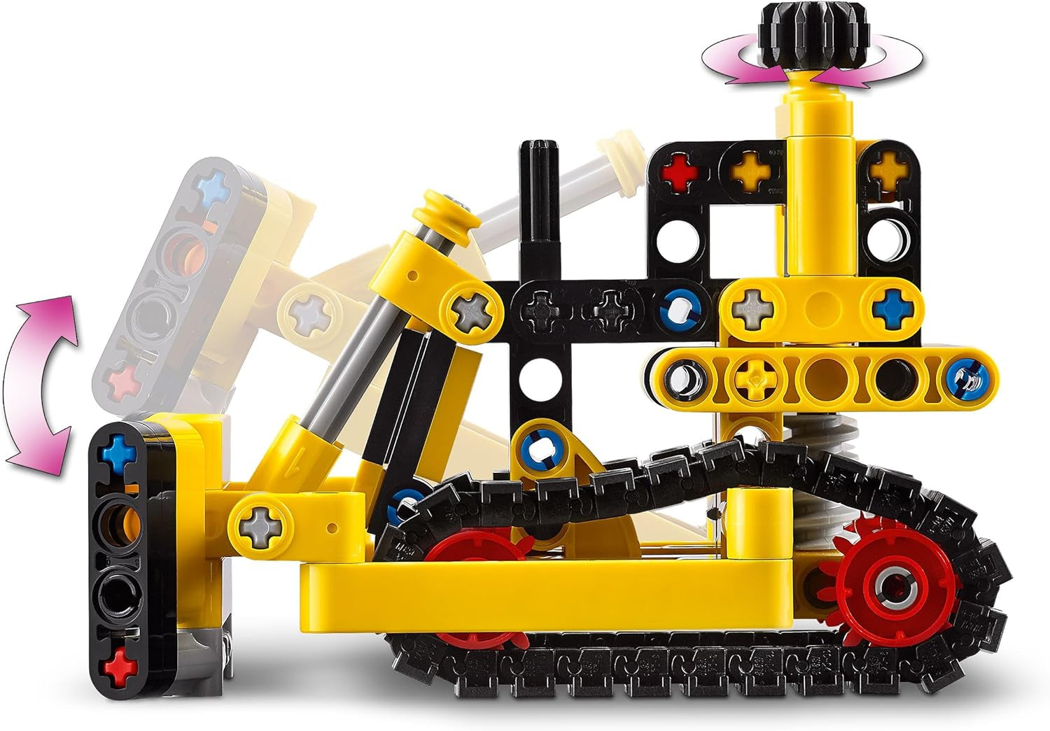 Technic Le Bulldozer, Jouet De Construction Pour Enfants, Véhicule Excavateur, Cadeau Pour Garçons Et Filles Dès 7 Ans, Jeu Imaginatif 42163