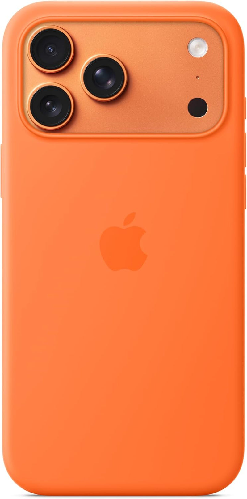 Coque En Silicone Avec Magsafe Pour Iphone 17 Pro Max – Orange