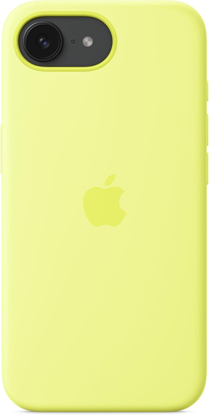 Coque En Silicone Pour Iphone 16E - Jaune Fluo