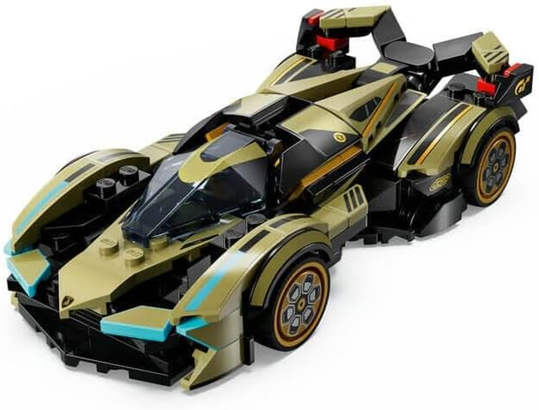 Speed Champions Lamborghini Lambo V12 Vision GT Super Car - Réplique De Véhicule Jouet - Modèle À Construire - Cadeau Pour Enfants Garçons Et Filles De 10 Ans Et plus Et Fans De Jeux Vidéo 76923