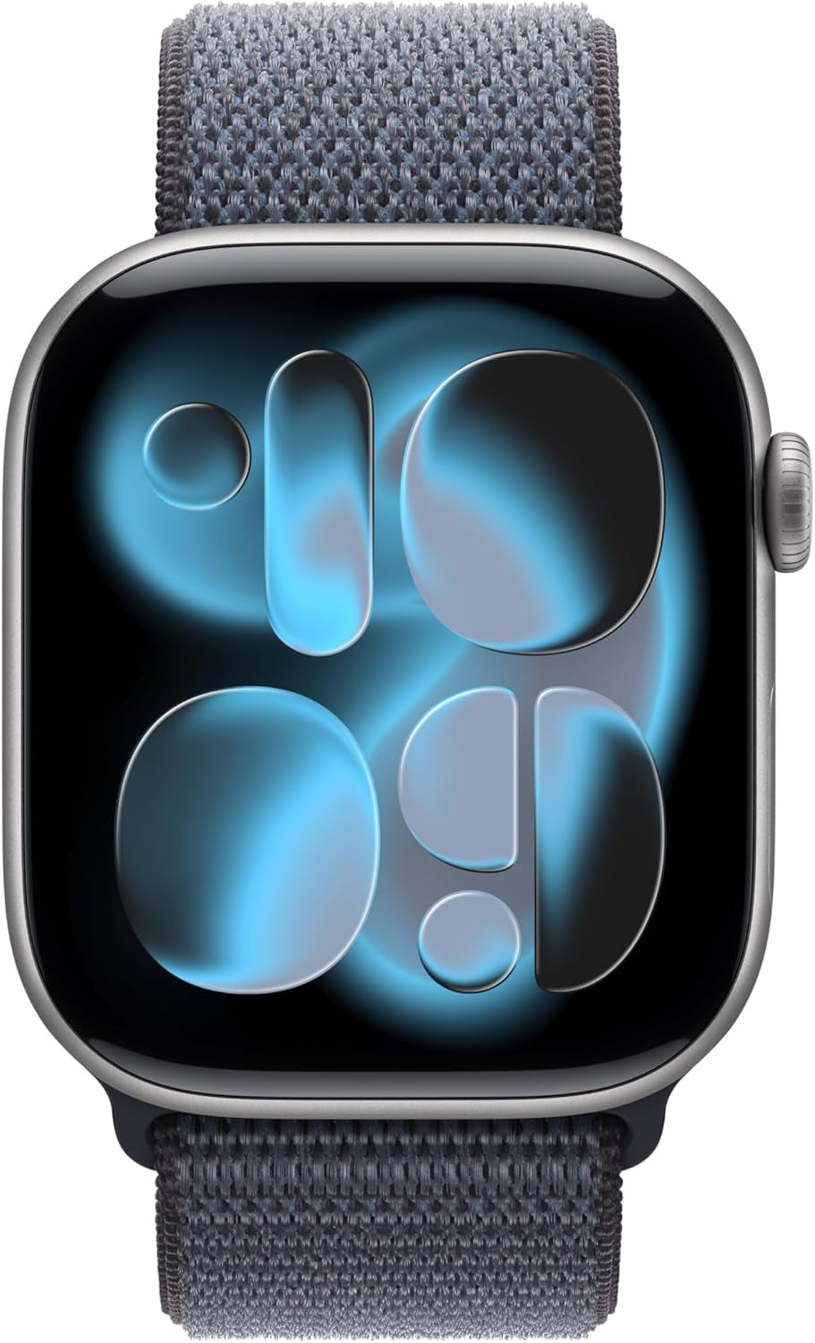 Watch Band - Boucle Sport - 46 Mm - Bleu Maritime - Taille Unique (Adaptée À La Majorité Des Poignets)