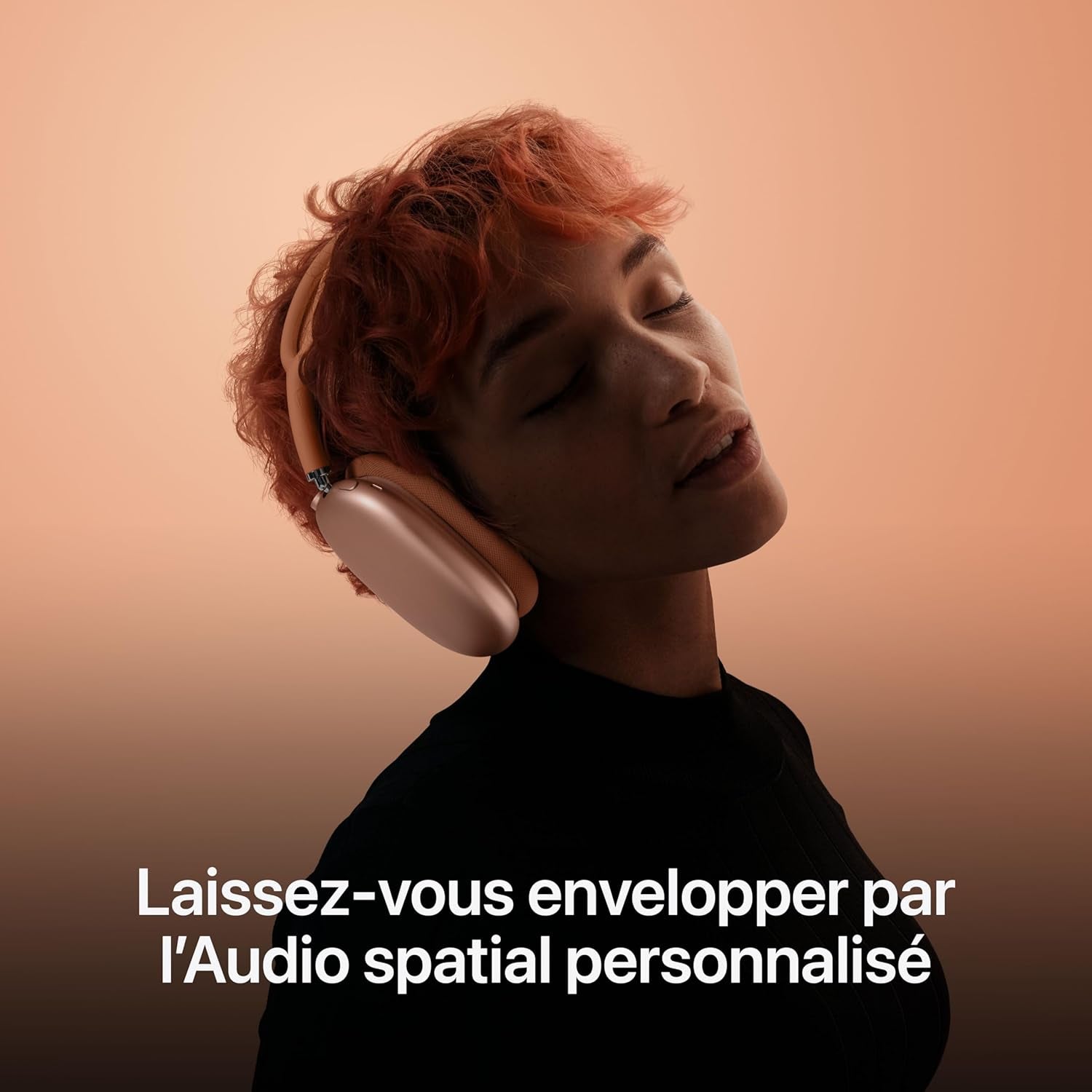 Airpods Max Casque Circum-Auriculaire Sans Fil, Réduction Active Du Bruit De Niveau Pro, Mode Transparence, Audio Spatial Personnalisé, Recharge USB C, Bleu