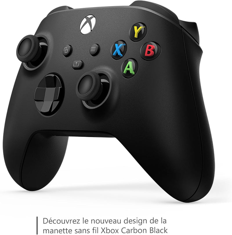 Manette Sans Fil - Carbon Black Series X, Series S, One, Windows 10 & 11, Android Et Ios