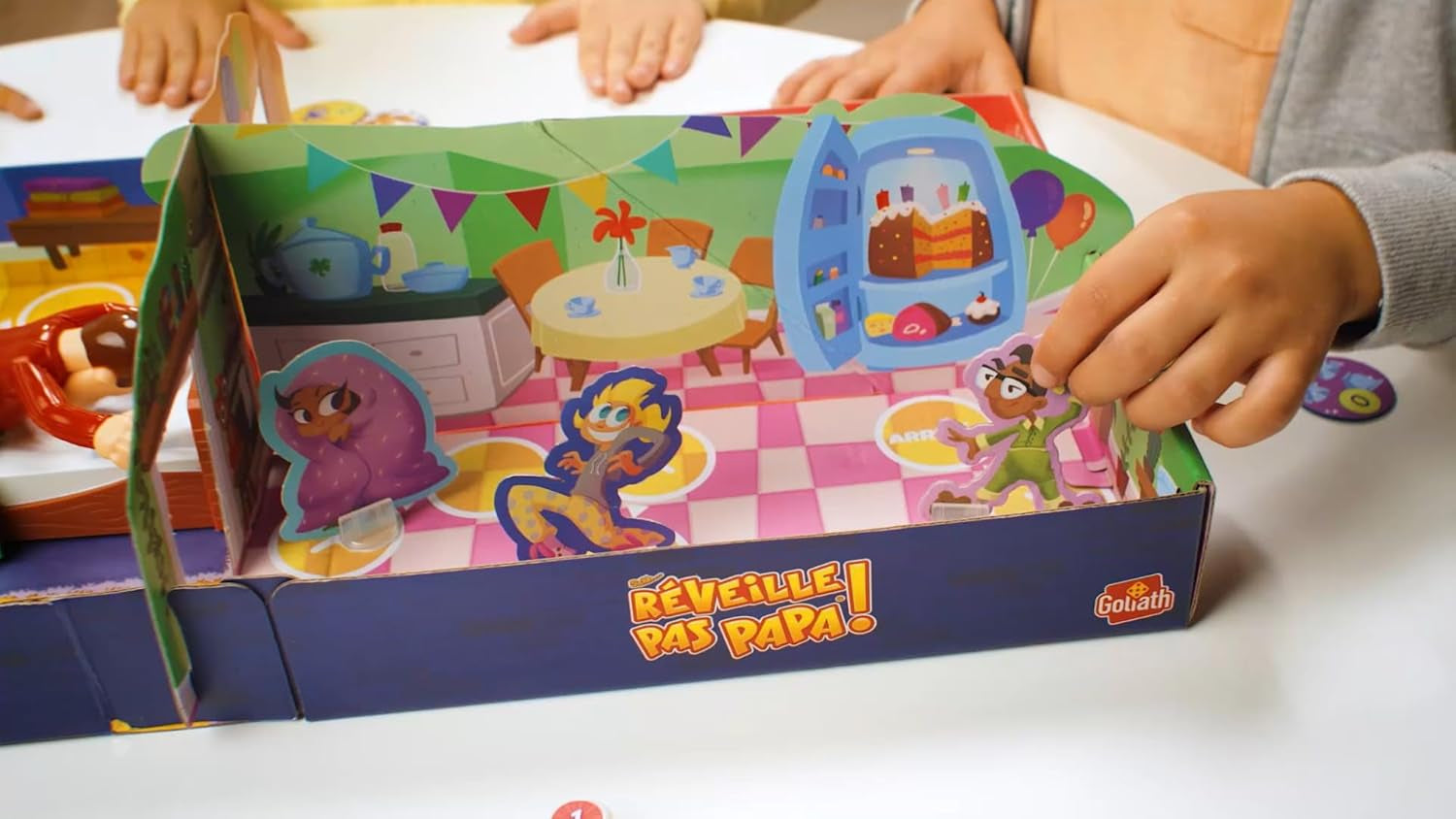 Réveille Pas Papa - Jeux De Société Drôle Pour Enfants - a Partir De 4 Ans - Développant Concentration, Réflexion Et Motricité - a Jouer En Famille Ou Entre Amis - 2 À 6 Joueurs