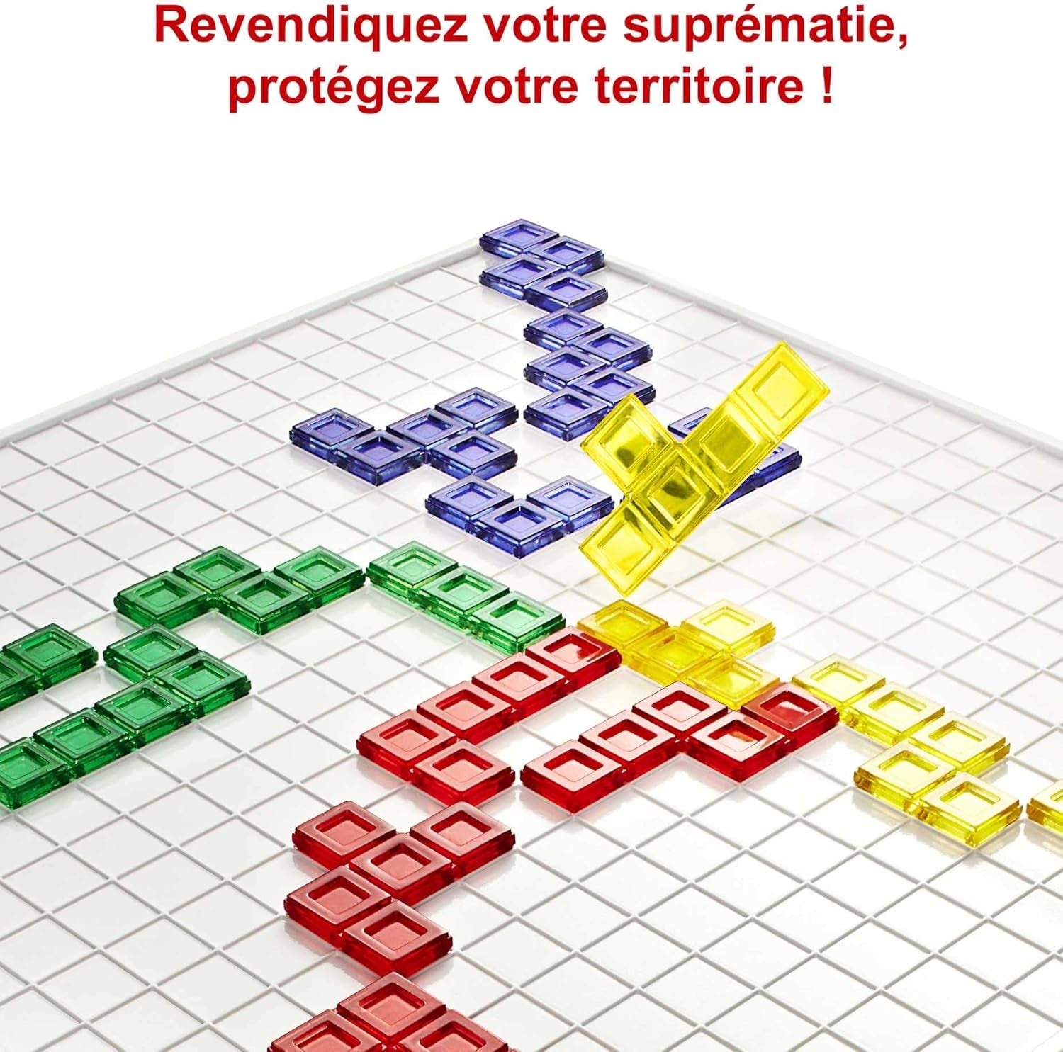 Blokus, Jeu De Société Familiale, Jeu De Stratégie Pour Toute La Famille, Jeu De Plateau, Moins D'Une Minute Pour Apprendre Les Règles, BJV44