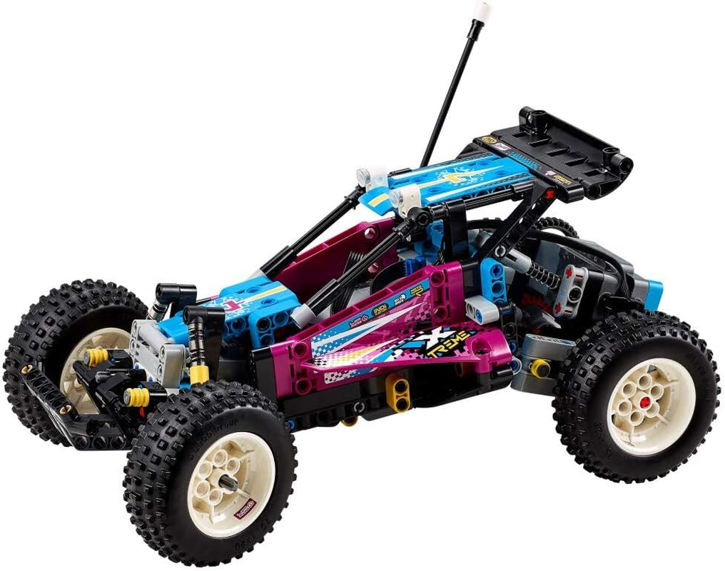 42124 Technic Buggy Tout-Terrain, Jouet Voiture Télécommandée RC, Suspensions AV Et AR, Control+, Idée Cadeau Garçons Et Filles, 10 Ans Et Plus