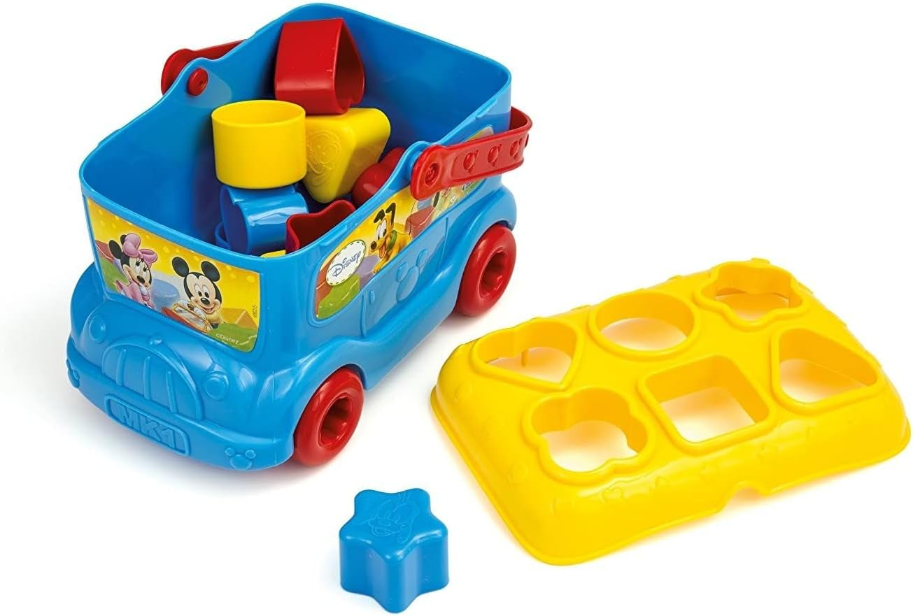 - Le Bus Des Formes De Mickey - Pour Bébé Dès 10 Mois - Disney - Premier Âge - Multicolore