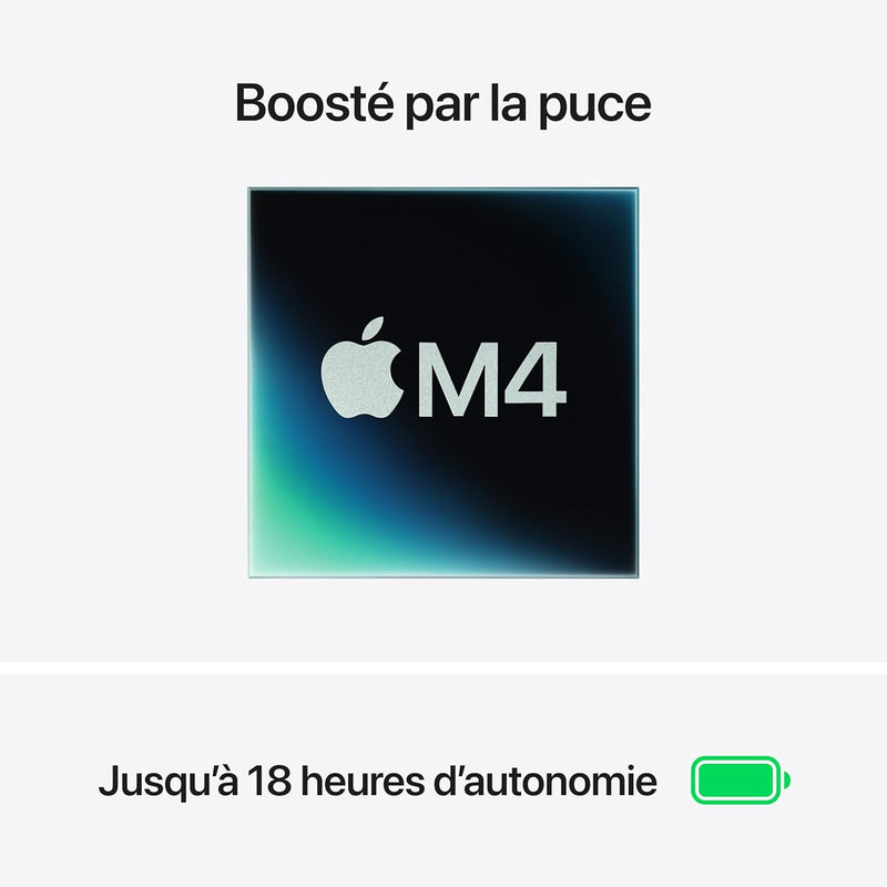 Macbook Air 13 Pouces Ordinateur Portable Avec Puce M4 : Conçu Pour  Intelligence, Écran Liquid Retina De 13,6 Pouces, Mémoire Unifiée De 24 Go, Stockage SSD De 512 Go ; Lumière Stellaire