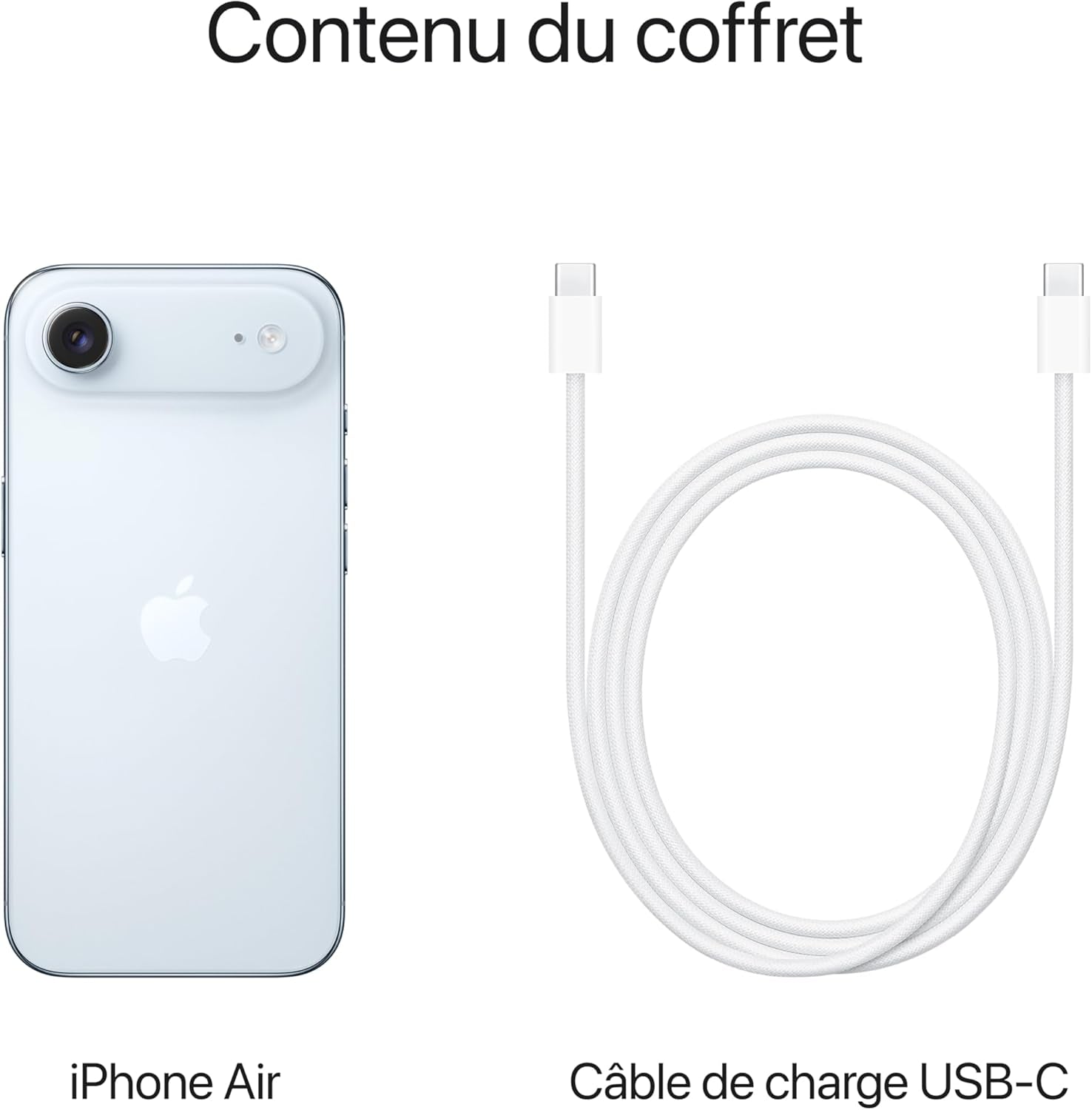 Iphone Air 1 to : Le plus Fin Des Iphone, Écran 6,5 Pouces Jusqu’À 120 Hz, Puissante Puce A19 Pro, Caméra Avant Center Stage, Autonomie D’Une Journée, Esim ; Ciel