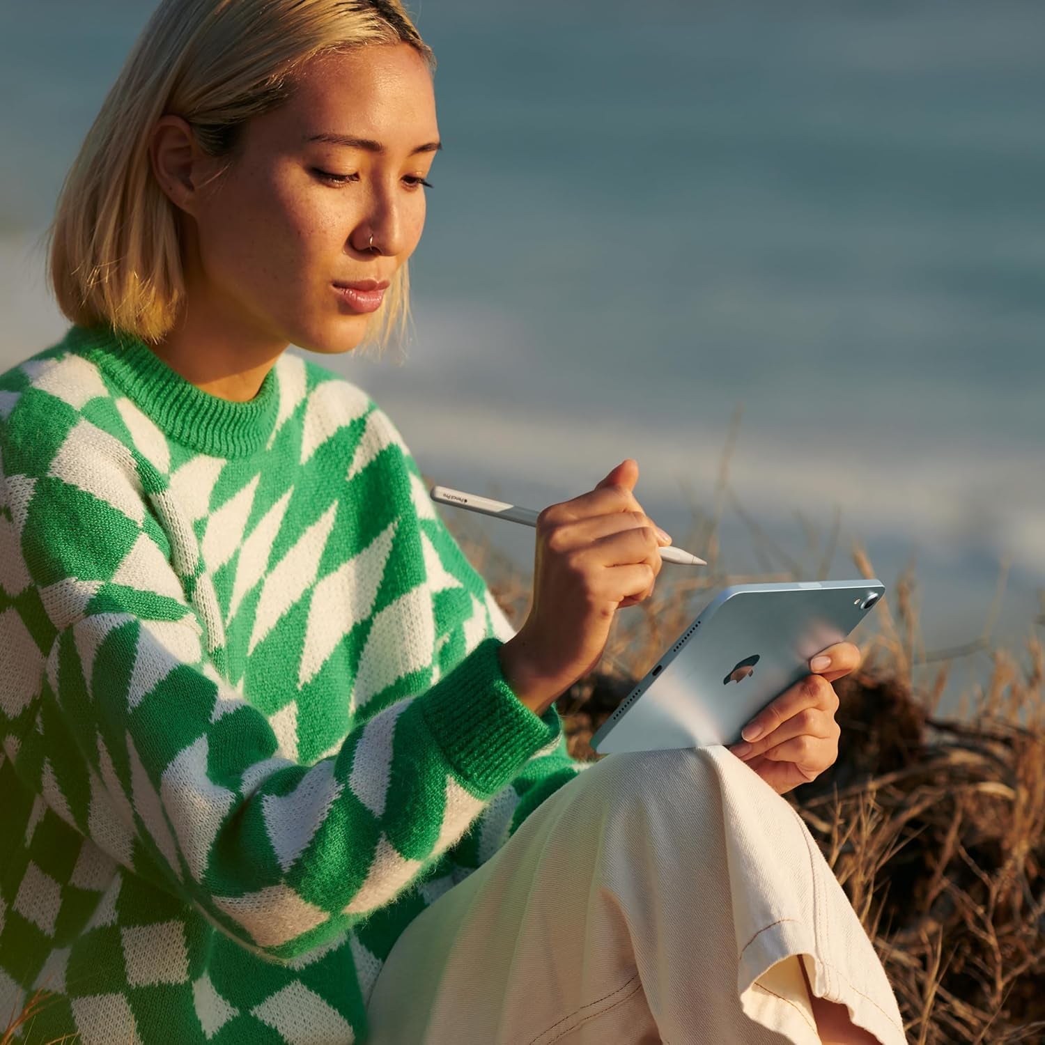 Ipad Mini (A17 Pro) : Écran Liquid Retina 8,3 Pouces, 256 Go, Wi-Fi 6E Et Connectivité Cellulaire 5G, Caméras Avant/Arrière 12 Mpx, Touch ID, Autonomie D’Une Journée - Bleu