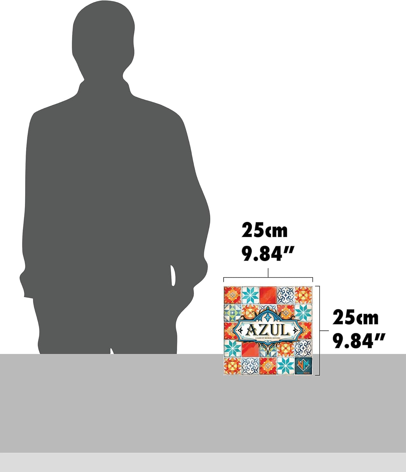 - Azul - Récompensé as D'Or - Jeu De Société Pour Enfants Dès 8 Ans - Version Française - Jeu De Stratégie Pose Detuiles & Mosaiques - 2 À 4 Joueurs - 45Min - Plan B Games