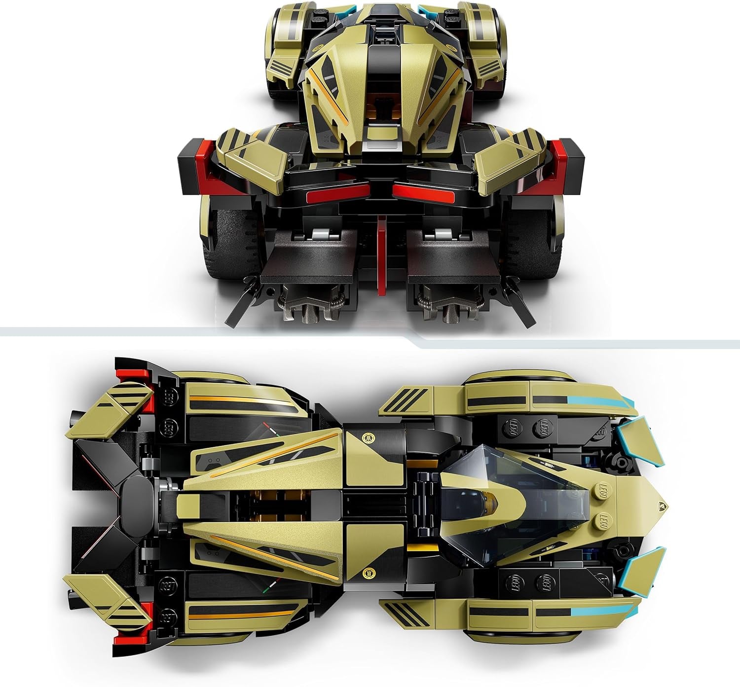 Speed Champions Lamborghini Lambo V12 Vision GT Super Car - Réplique De Véhicule Jouet - Modèle À Construire - Cadeau Pour Enfants Garçons Et Filles De 10 Ans Et plus Et Fans De Jeux Vidéo 76923