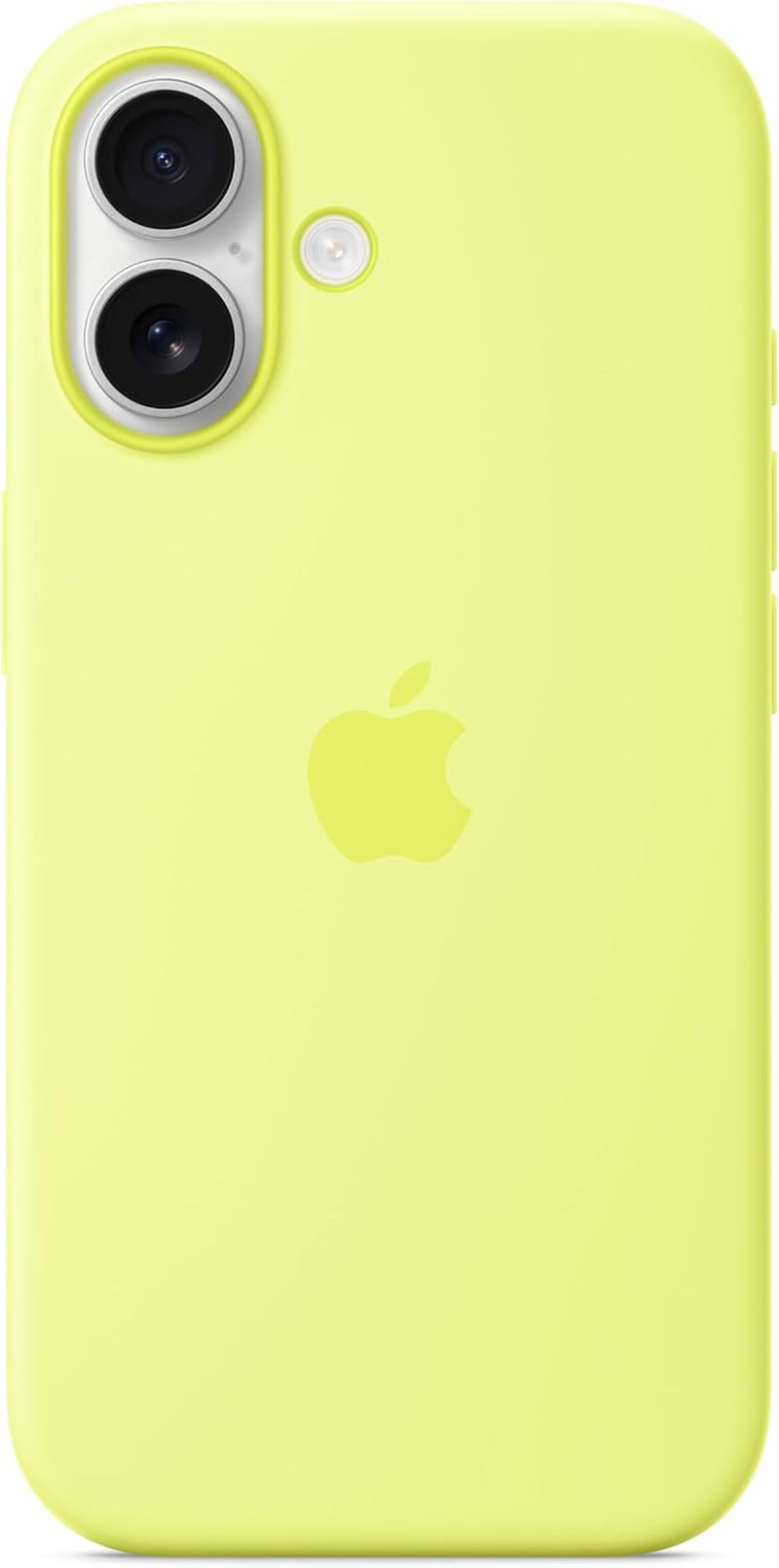Coque En Silicone Avec Magsafe Pour Iphone 17 - Jaune Fluo