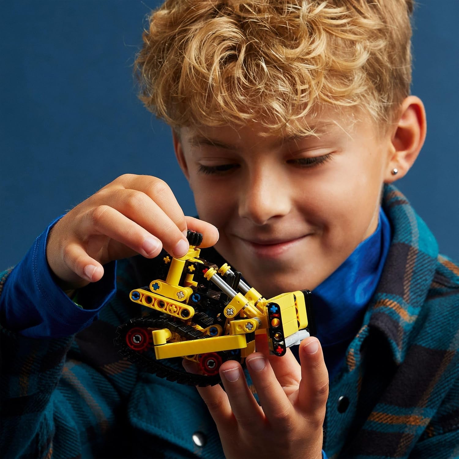 Technic Le Bulldozer, Jouet De Construction Pour Enfants, Véhicule Excavateur, Cadeau Pour Garçons Et Filles Dès 7 Ans, Jeu Imaginatif 42163