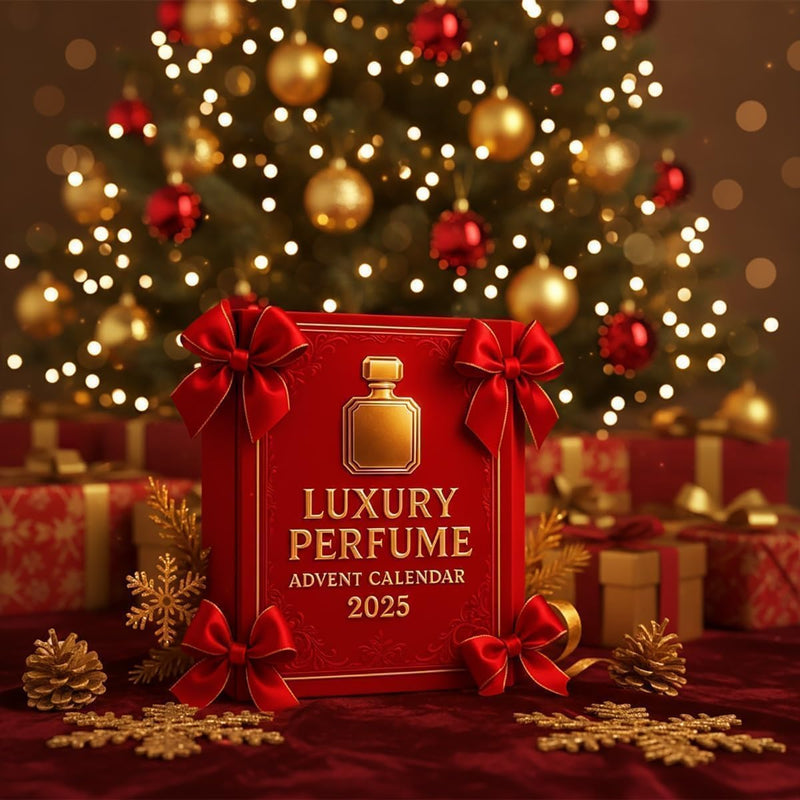 Calendrier De L'Avent 2025 Avec Parfums De Luxe - 24 Jours De Parfums De Créateurs Pour Femmes Et Hommes,Avec 24 Mini Ornements De Parfum Plats 2D