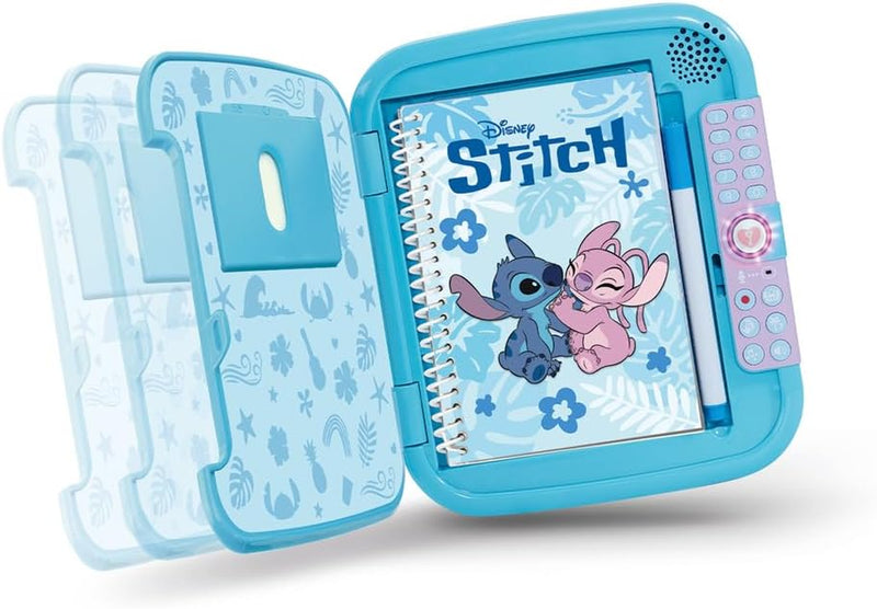 - Disney, Kidisecrets Mon Journal Intime Stitch - Journal Intime Électronique Avec Code, Carnet Secret, Feutre Et 5 Jeux - Jouet Lilo Et Stitch - Cadeau Enfant Dès 5 Ans - Contenu En Français
