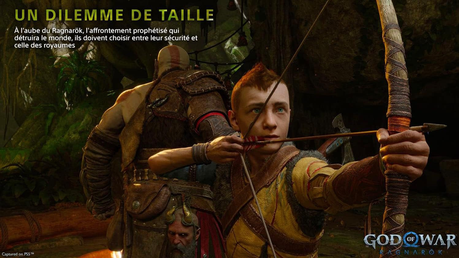 Sony, God of War Ragnarök PS5, Jeu D'Action-Aventure, Édition Standard, Version Physique Avec CD, En Français, 1 Joueur, PEGI 18, Pour  5