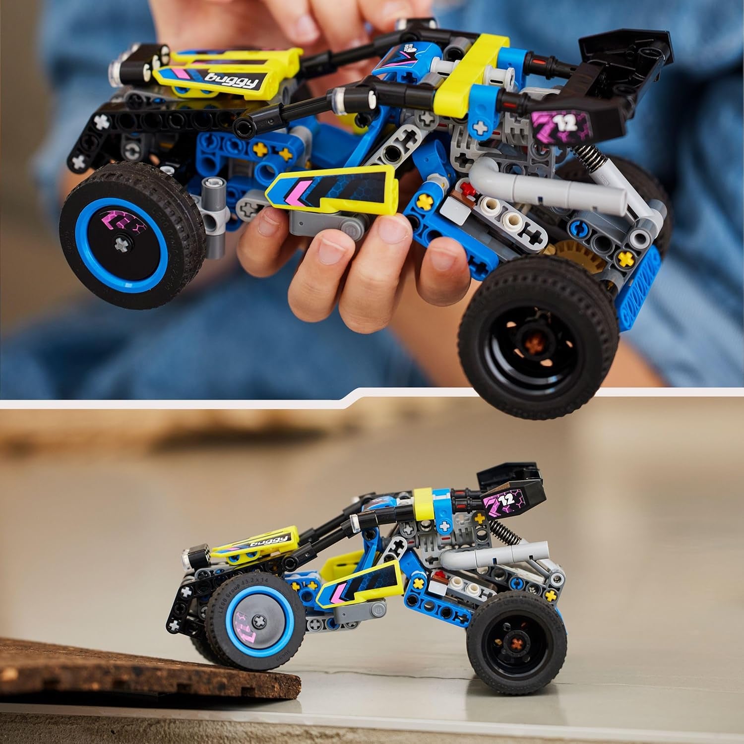 Technic Le Buggy Tout-Terrain De Course, Véhicule De Rallye, Jouet De Construction De Voiture De Course, Cadeau Pour Garçons Et Filles Dès 8 Ans 42164
