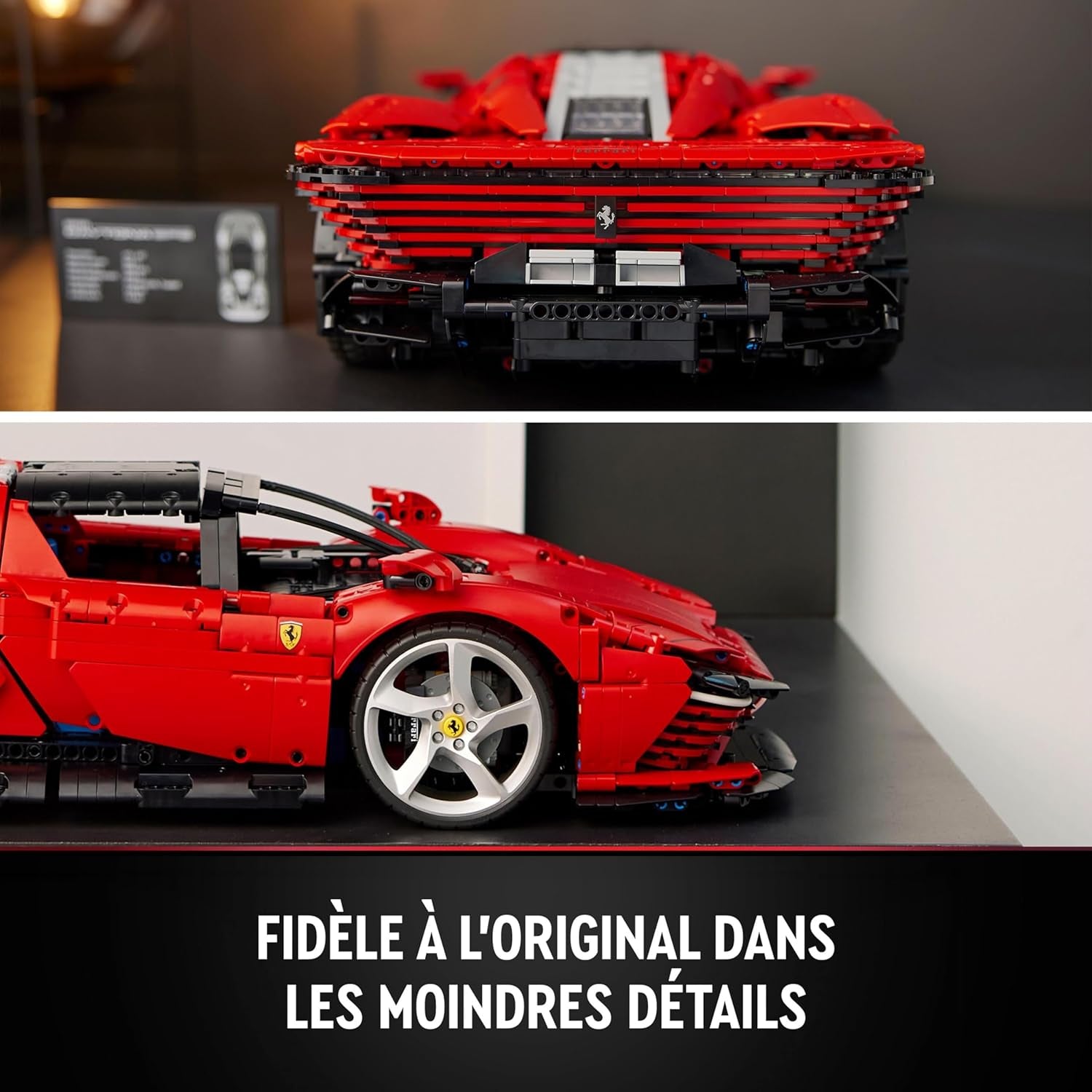 Technic Ferrari Daytona SP3 - Maquette Et Modélisme Adulte De Voiture - Loisir Créatif Hommes Et Femmes - Idée Cadeau Pour Lui Et Elle Et Fans De Voitures De Collection 42143