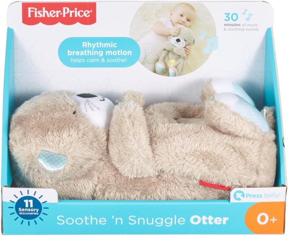 Ma Loutre Câlins Bonne Nuit Peluche | Peluche Veilleuse Bébé Musicale Et Lumineuse | Veilleuse Doudou Bruit Blanc Bébé | Cadeau Naissance Fille Et Garçon Nouveau Né, FXC66