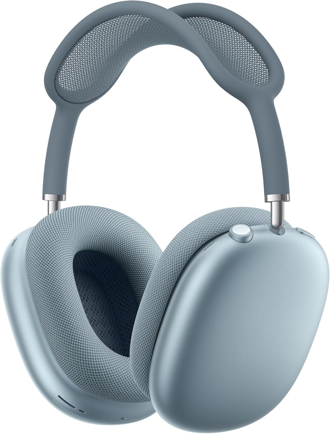 Airpods Max Casque Circum-Auriculaire Sans Fil, Réduction Active Du Bruit De Niveau Pro, Mode Transparence, Audio Spatial Personnalisé, Recharge USB C, Bleu