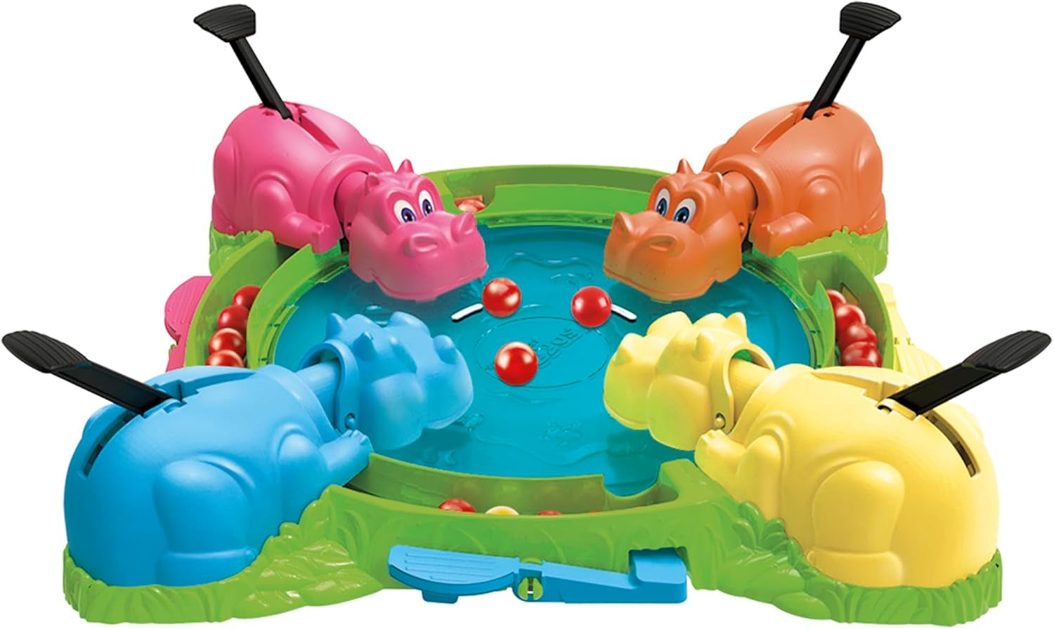 Hippos Gloutons, Jeu De Plateau Pour Enfants Et Famille, Avec Chargement Automatique Des Billes, Idées Cadeaux D'Anniversaire, De 2 À 4 Joueurs