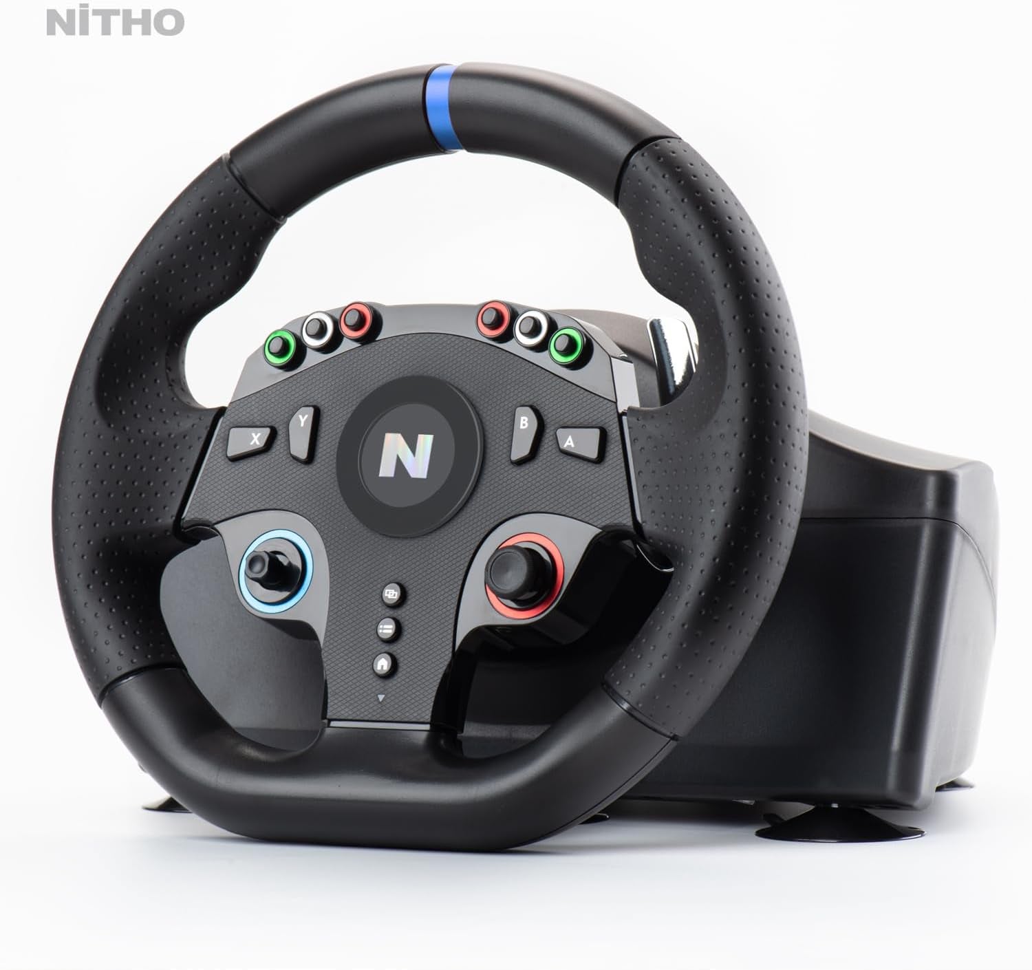 Drive Pro ONE Competition Volant De Compétition Avec Levier De Vitesses Et Pédales, Volant De Course À 270 Degrés Et Zone Morte Zéro, Simulateur De Conduite Uniquement Pour Windows PC