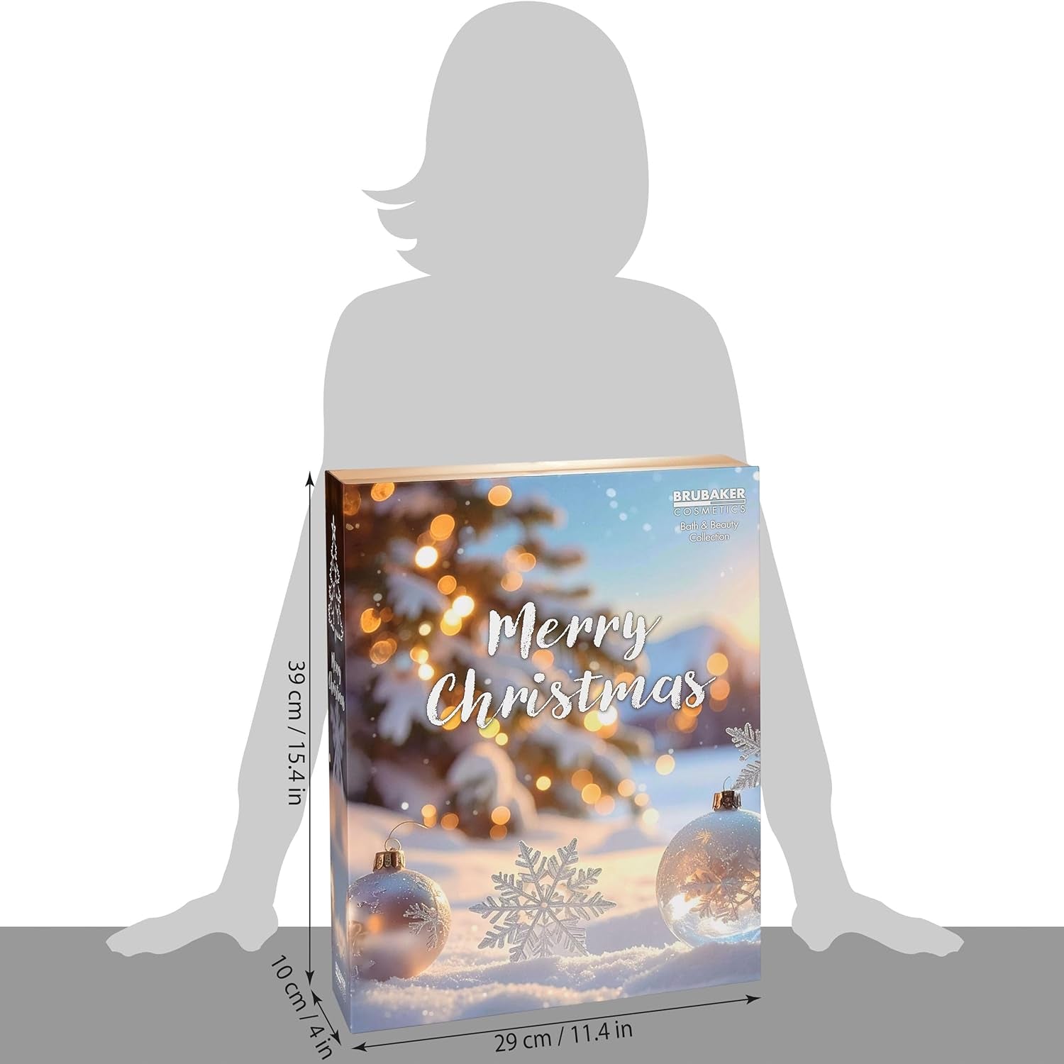 Cosmetics XXL Calendrier De L'Avent 2025 - Grand Ensemble Bien-Être À Ouvrir Avec 24 Surprises Beauté Et Produits Exclusifs - Spa Et Cosmétiques En Forme De Livre Pour Femmes Et Filles