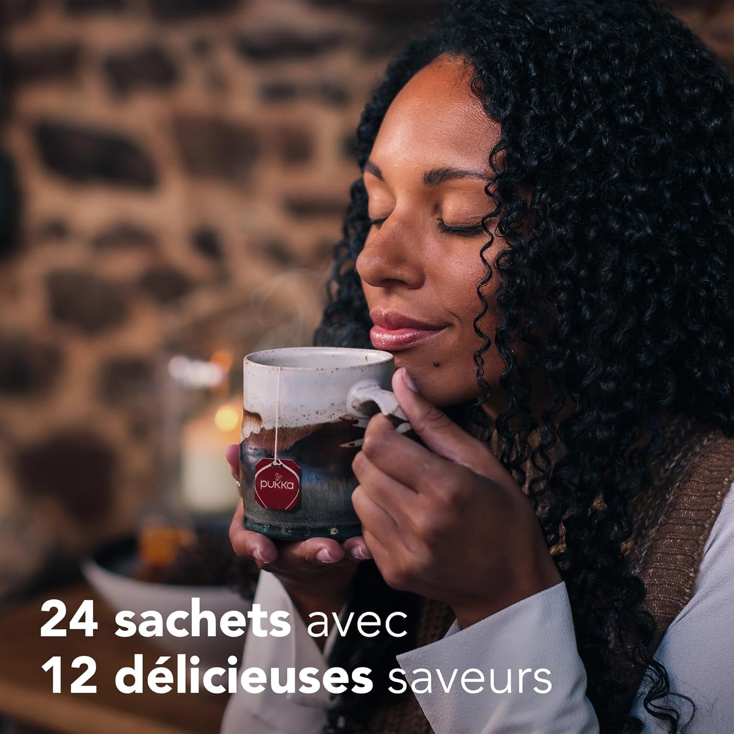 Calendrier De L'Avent Thé Vert Et Infusions 2025 | Idée Cadeau De Noel Pour Offrir Homme Et Femme | Sélection De Thés Bio | Ingrédients Biologiques | 24 Sachets De Thé