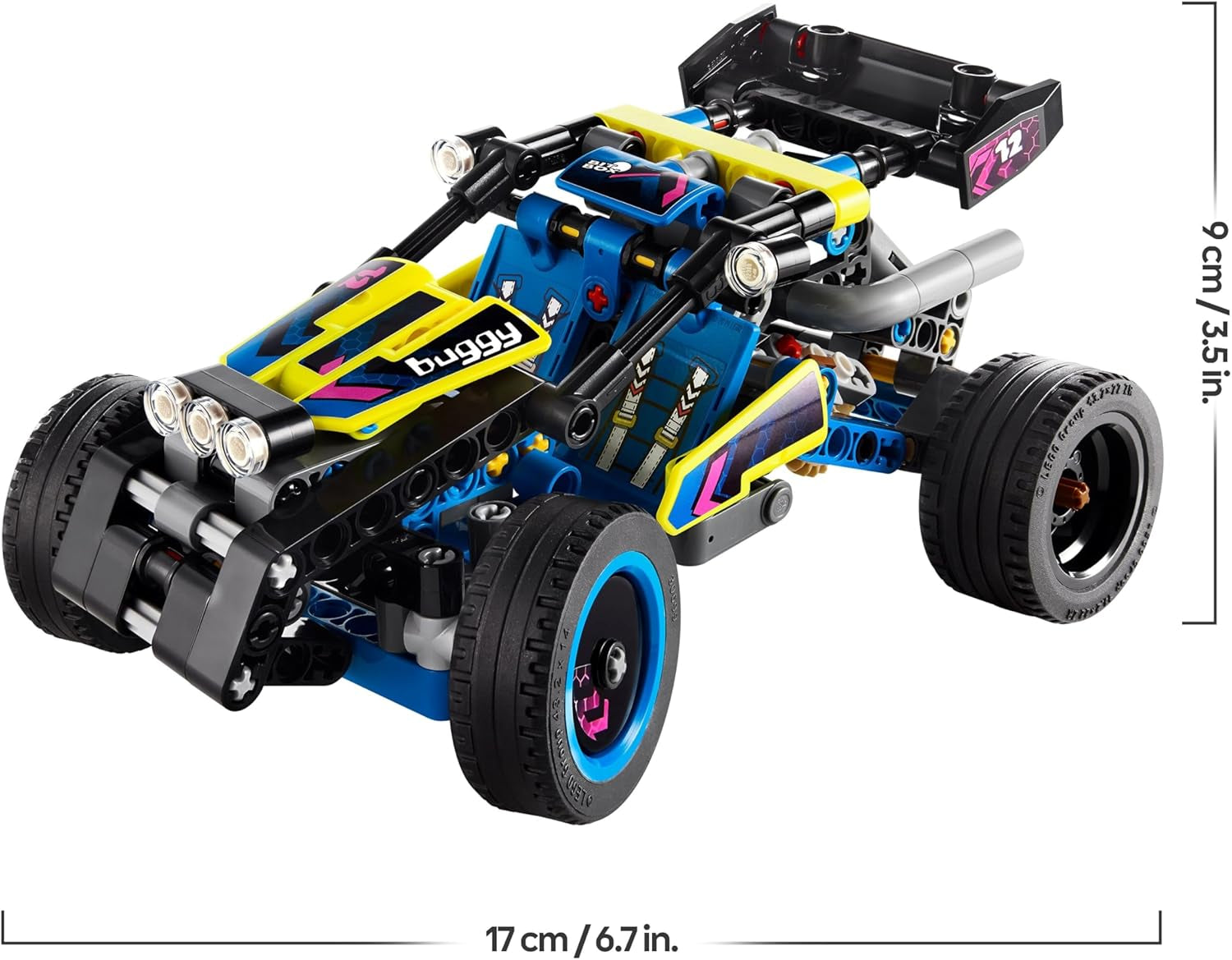 Technic Le Buggy Tout-Terrain De Course, Véhicule De Rallye, Jouet De Construction De Voiture De Course, Cadeau Pour Garçons Et Filles Dès 8 Ans 42164