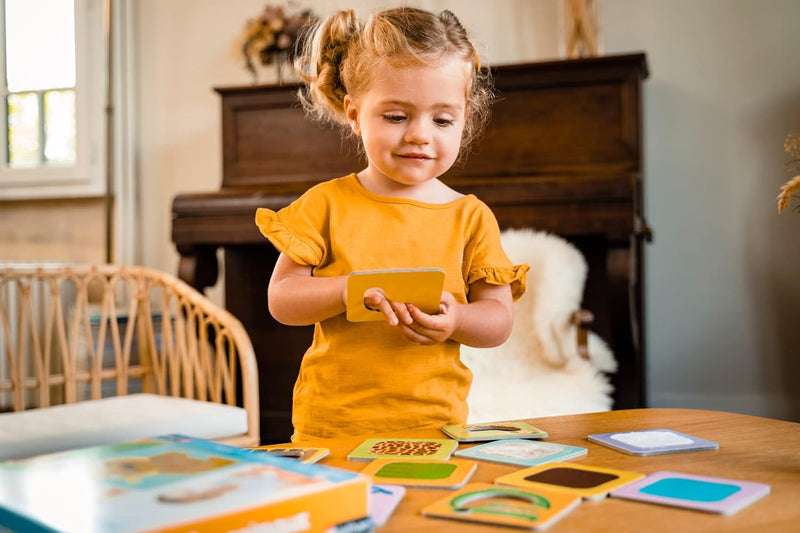 - Les Animaux À Toucher - Eveil Sensoriel - Jeu Educatif Et De Mémoire - Pour Des Moments En Famille - Toucher, Caresser, Manipuler - Pour Bébé Dès 12 Mois