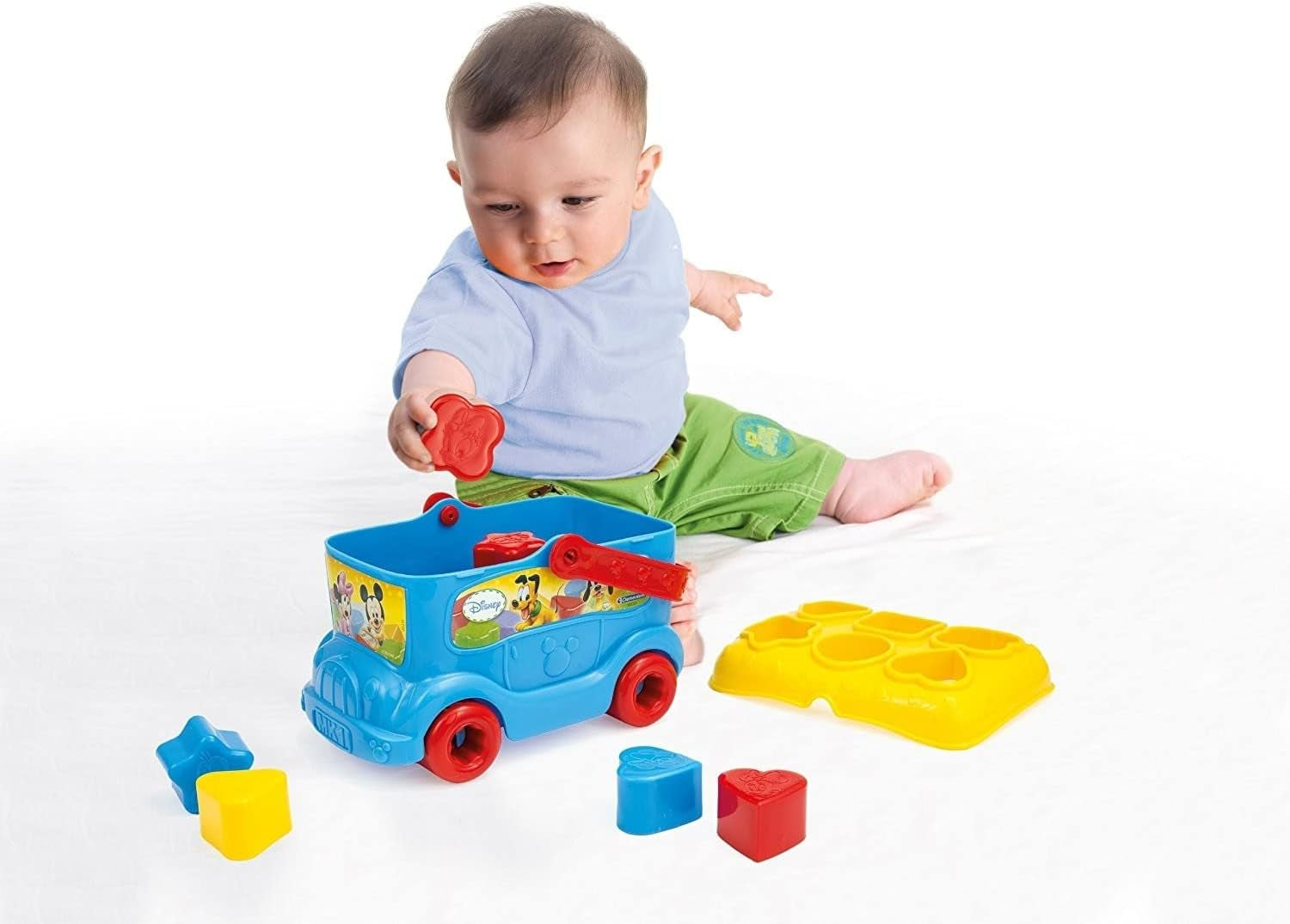 - Le Bus Des Formes De Mickey - Pour Bébé Dès 10 Mois - Disney - Premier Âge - Multicolore