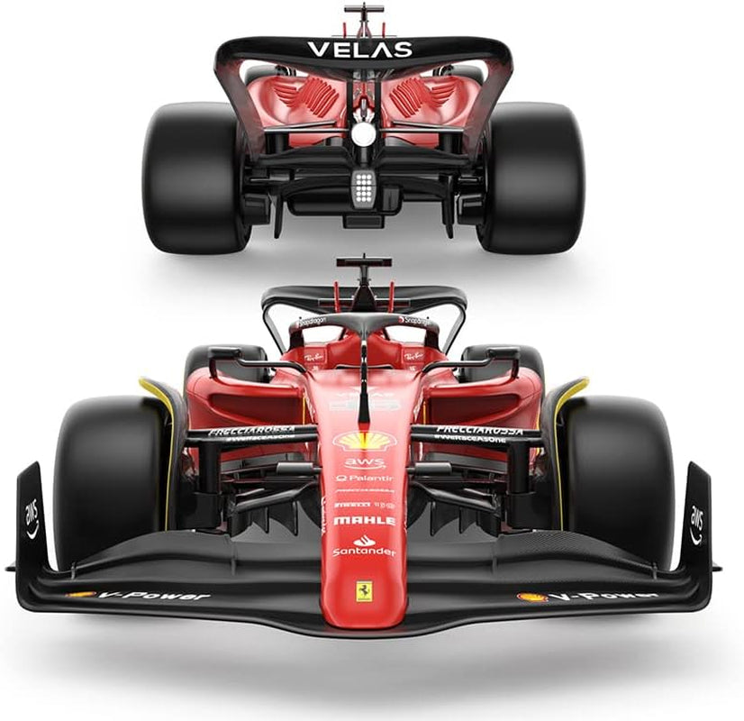 Ferrari F1-75 Voiture Télécommandée (Échelle 1:18) - Voiture Télécommandée 2022 Pilotes De Formule 1 - Charles Leclerc + Carlos Sainz Conduire Pour Survivre
