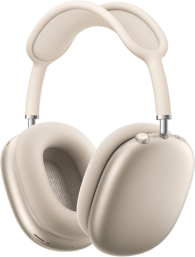 Airpods Max Casque Circum-Auriculaire Sans Fil, Réduction Active Du Bruit De Niveau Pro, Mode Transparence, Audio Spatial Personnalisé, Recharge USB C, Lumière Stellaire