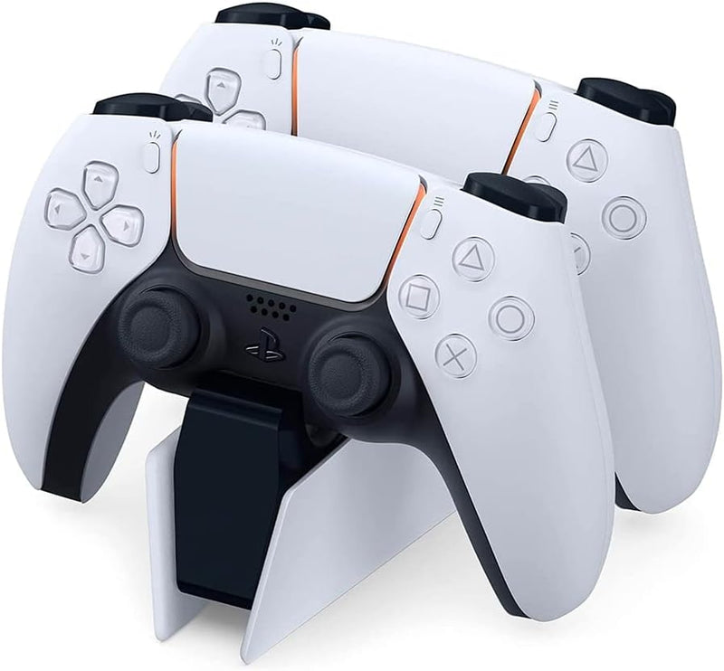 Sony, Station De Rechargement Dualsense PS5, Chargeur De Manette  5 Officielle, Couleur : Bicolore (Blanc Et Noir)