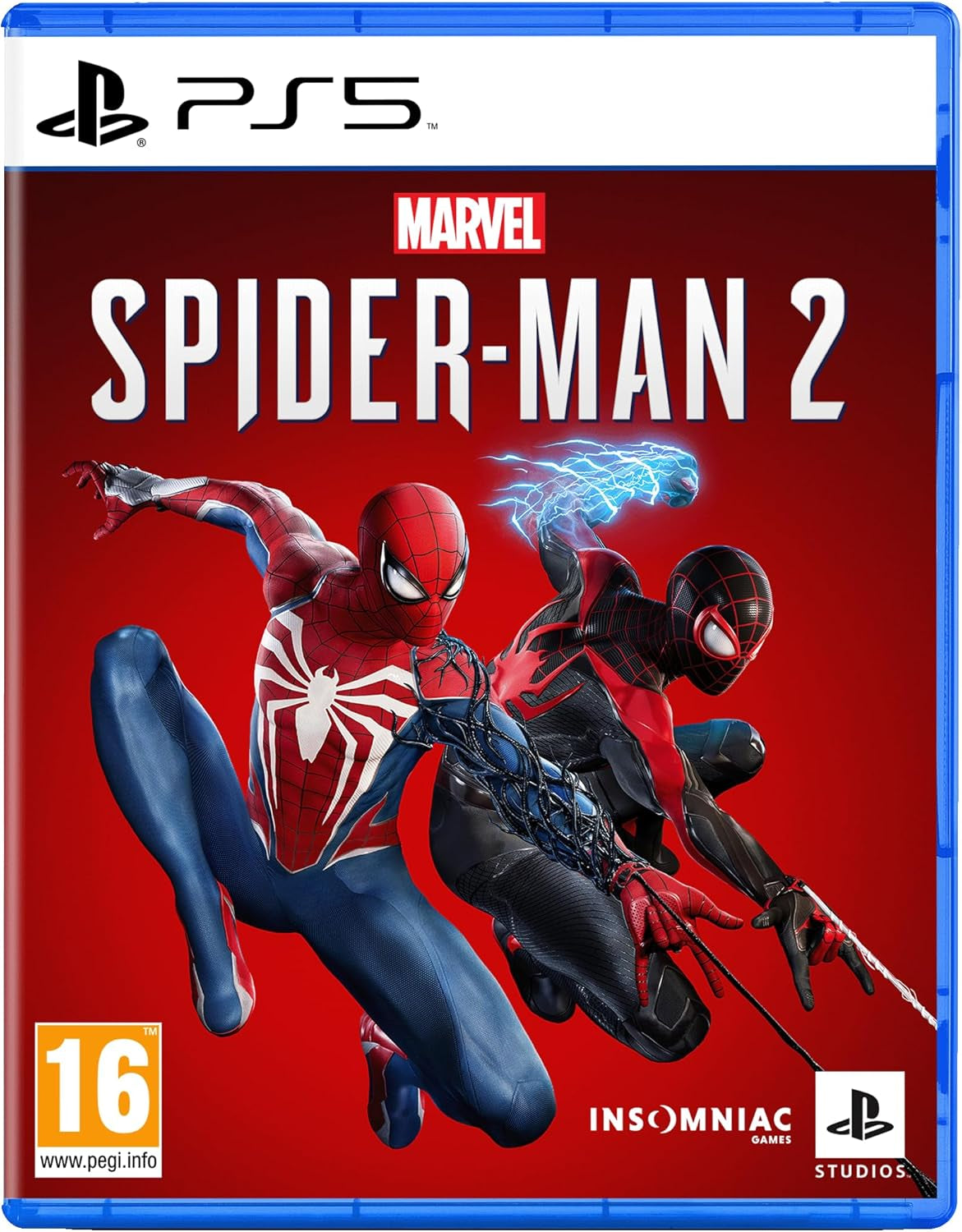 Sony, Marvel'S Spider-Man 2 PS5, Jeu D'Action, Version Physique Avec CD, En Français, 1 Joueur, PEGI 16, Pour  5