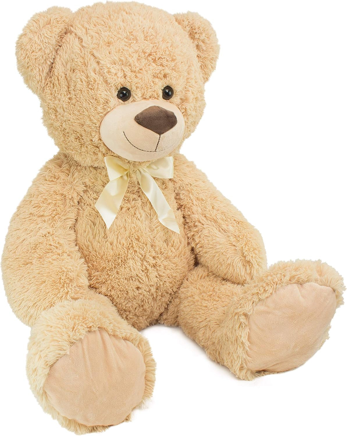 - Peluche Géante XXL - Ours/Nounours - 100 Cm - Ultra Douce & Mignonne - Beige