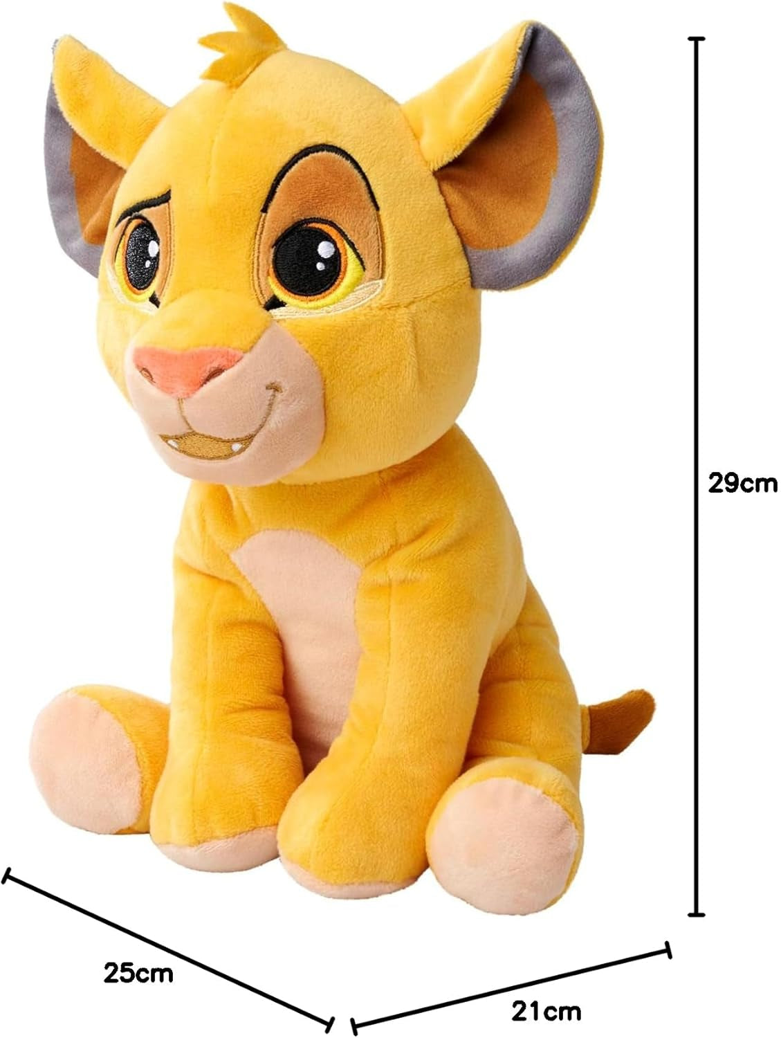 6315870070 Disney Lion King, 30 Ans, Peluche, 25 Cm, Convient Dès Les Premiers Mois