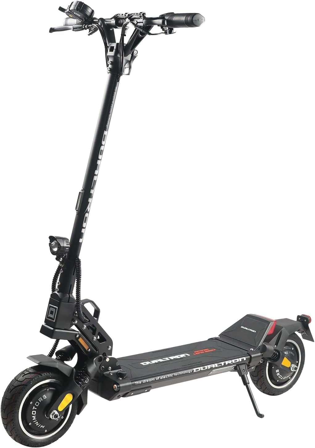 Minimotors - Trottinette Electrique Adulte Dualtron Aminia Long Body 52V / 15Ah, 2 Moteurs 1000W, Autonomie Jusqu'À 50Km, 25Km/H, Rapide Puissante Et Confortable, Noire