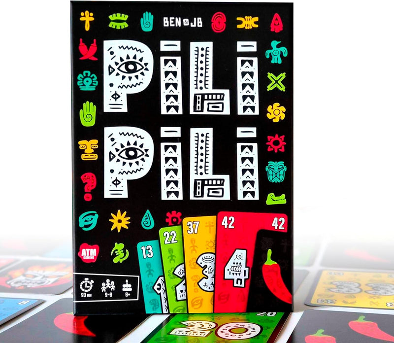 PILI PILI - Jeu De Société - Vainqueur Grand Prix Du Jouet 2025 - Jeu De Cartes Tactique Et D’Ambiance - 2 À 8 Joueurs - 20 Min - Idée Cadeau Original
