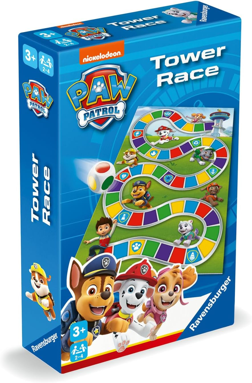 - Jeu De Société - Pat'Patrouille - Tower Race - Jeu De Plateau En Famille - Course Et Chance - À Partir De 3 Ans - De 2 À 4 Joueurs - 24746