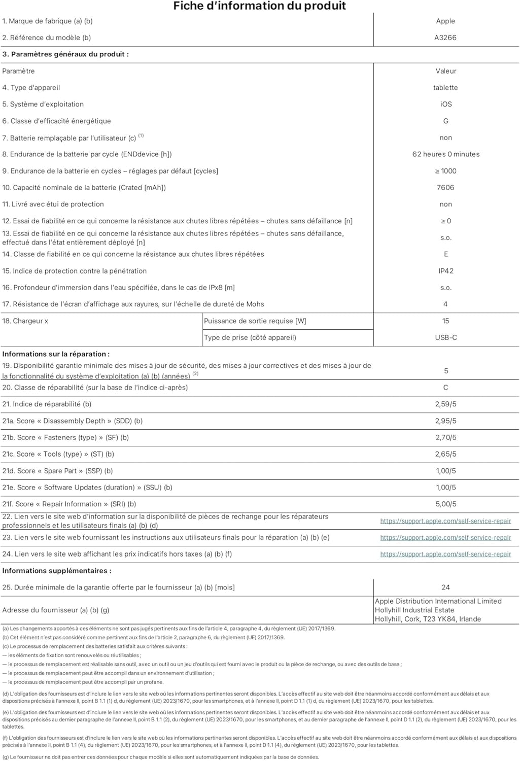 Ipad Air 11 Pouces Avec Puce M3 :  Intelligence, Écran Liquid Retina, 128 Go, Caméras Avant/Arrière 12 Mpx, Wi-Fi 6E, Touch ID, Autonomie D’Une Journée – Bleu