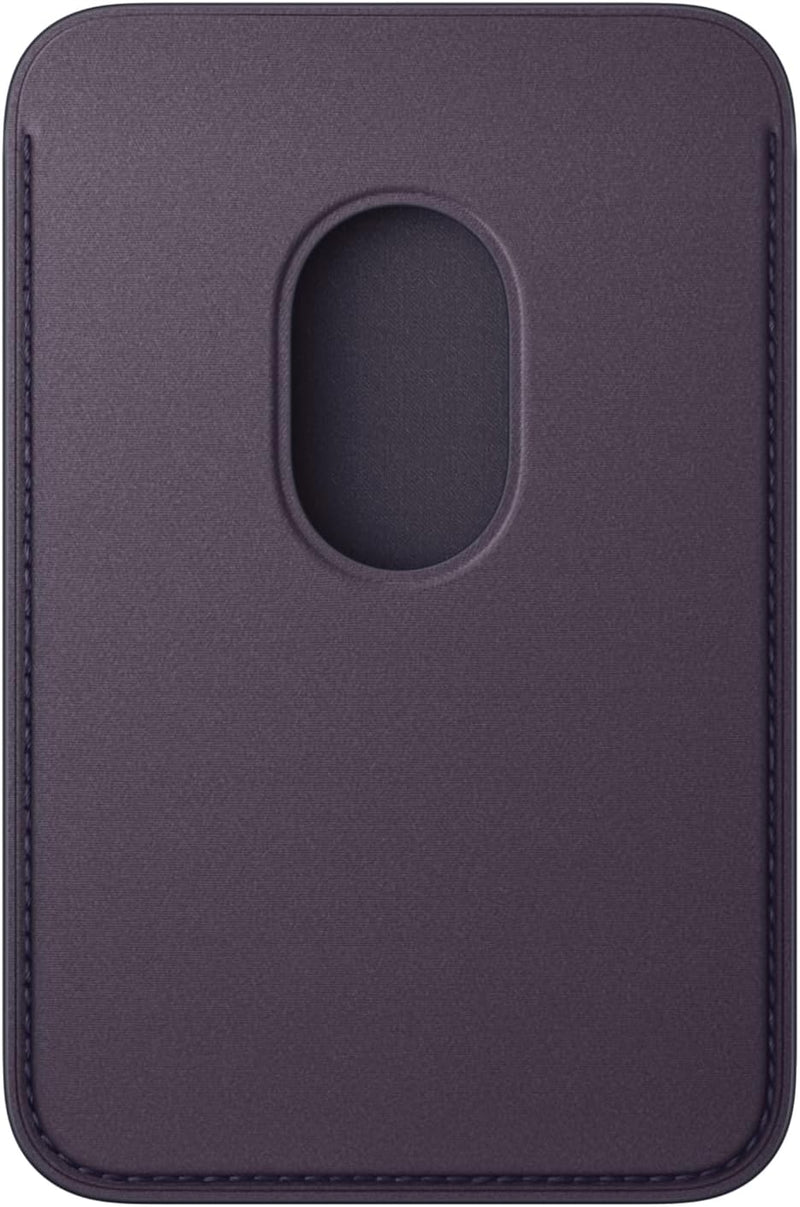 Porte-Cartes En Tissage Fin Pour Iphone Avec Magsafe - Violet Nuit