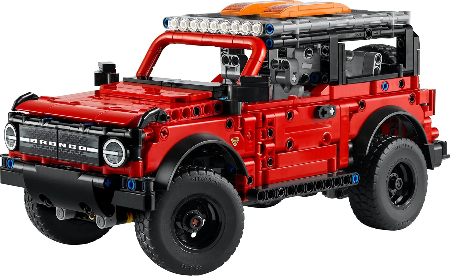 Technic SUV Ford Bronco - Jeu De Construction De Voiture 4X4 - Maquette Avec Portes Ouvrantes, Moteur V6, Suspension & Direction - Cadeau Collector Pour Garçon Dès 9 Ans 42213