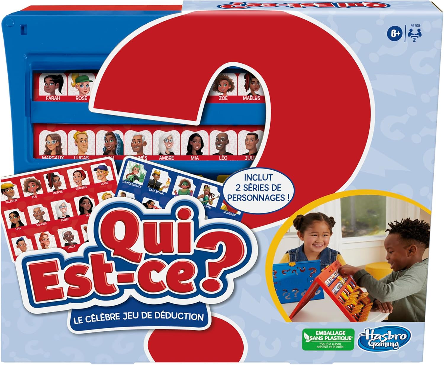Qui Est-Ce ? Jeu De Société, Célèbre Activité De Déduction Pour Enfants, Pour 2 Joueurs, À Partir De 6 Ans