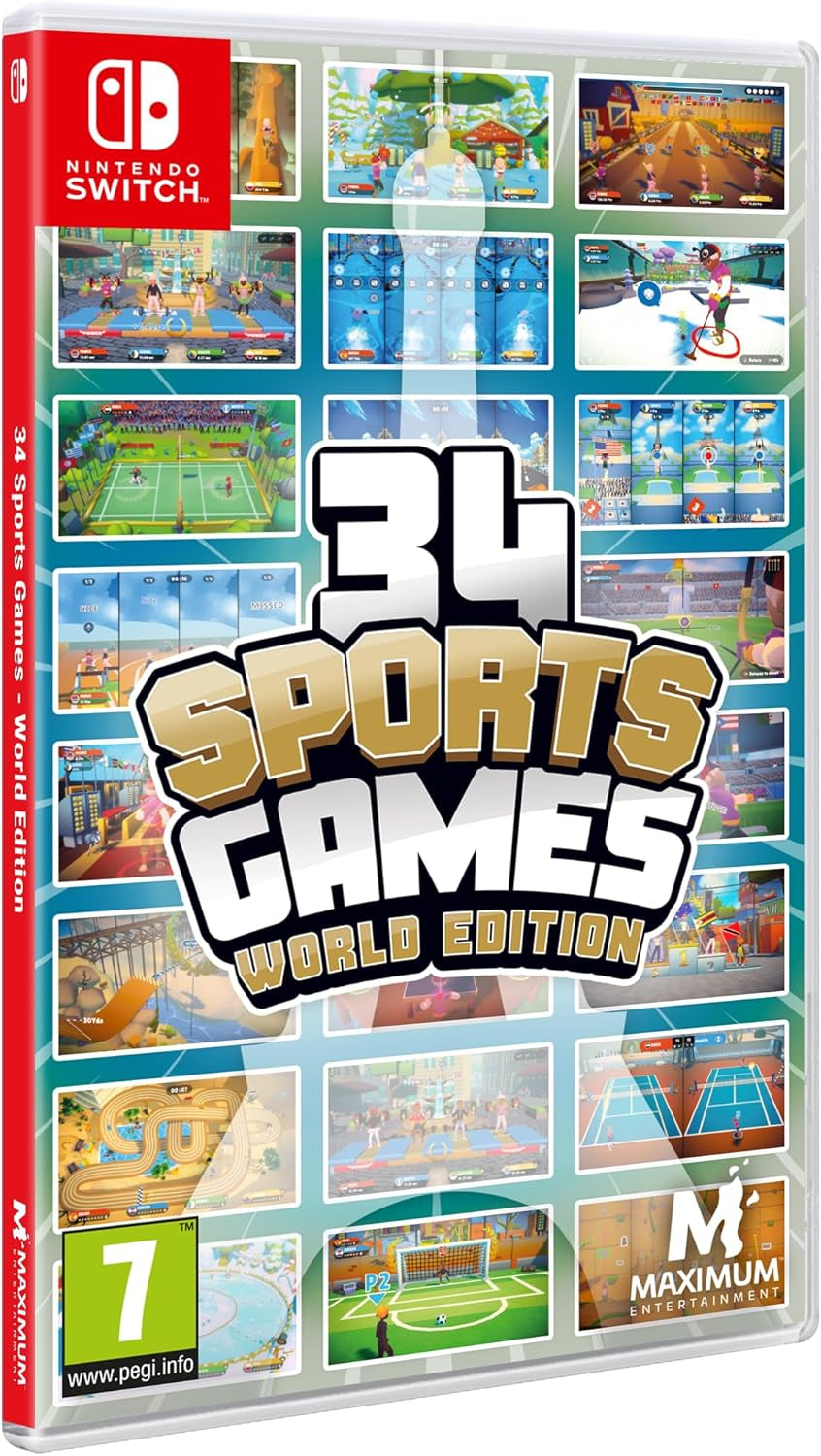 34 Sports Games World Edition Nintendo Switch