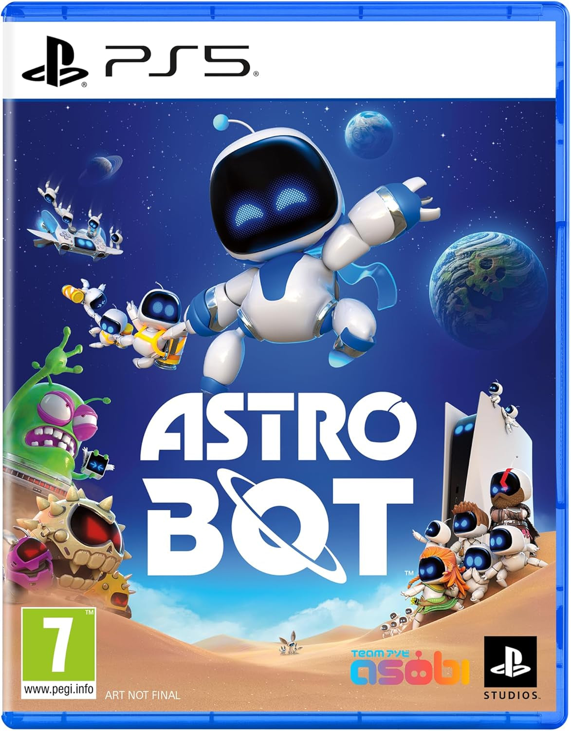Sony, Astro Bot PS5, Jeu Plateforme-Aventure, Édition Standard, Version Physique Avec CD, En Français, 1 Joueur, PEGI 7, Pour  5