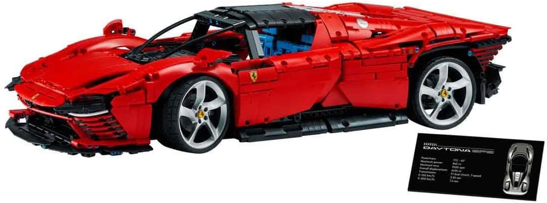 Technic Ferrari Daytona SP3 - Maquette Et Modélisme Adulte De Voiture - Loisir Créatif Hommes Et Femmes - Idée Cadeau Pour Lui Et Elle Et Fans De Voitures De Collection 42143