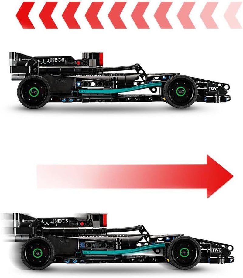 Technic Mercedes-Amg F1 W14 E Performance Voiture De Course Jouet Pour Enfants, Garçons Et Filles Dès 7 Ans, Modèle À Rétrofriction, Décoration Pour Chambre, Idée Cadeau D'Anniversaire 42165