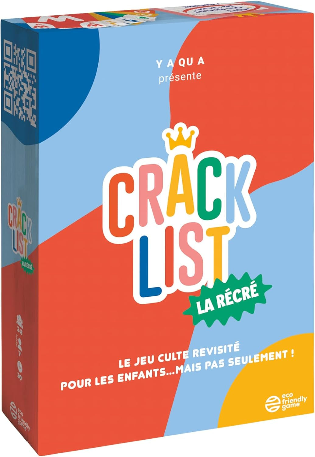 La Récré – Jeu De Cartes Éducatif Et Amusant - Version Ludique Du Petit Bac - Idéal Pour Jouer En Famille Et Avec Les plus Jeunes - 2 À 8 Joueurs - À Partir De 7 Ans